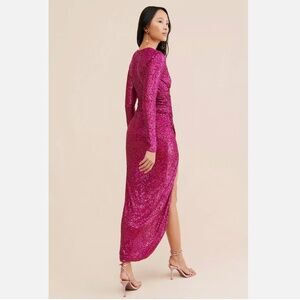 ANTHROPOLOGIE GILNER FARRAR DARINA SEQUIN DRESS